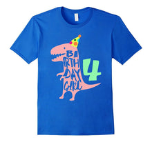 Birthday Girl 4 T Shirt- 4 Year Old Birthday Tee