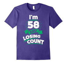58th Birthday Gift Idea for Dad Funny 58 Years T-Shirt