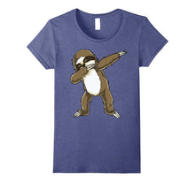 Sloth Dabbing T-Shirt Funny Animal Dab Dance Shirt Gifts Tee