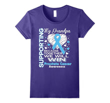 Supporting My Grandpa - Prostate Cancer Awareness Shirt