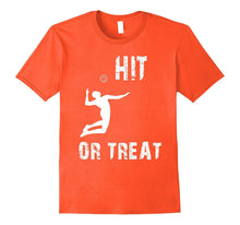 Funny Hit or Treat Volleyball Halloween Tshirt