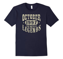 20 Years 20th Birthday October 1997 Birth of Legend T-Shirt