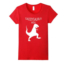 Daddysaurus Rex T Shirt for Dady  Funny Dinosaurus