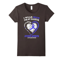 Juvenile Arthritis Shirt - I Wear Blue for My Daughter