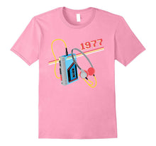 1977 Cassette Tape T Shirt for 40th Birthday