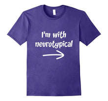 I'm With Neurotypical Funny Autism Awareness T Shirt