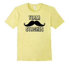 TEAM STACHES Baby Shower Gender Reveal Shirts Team Boy Shirt