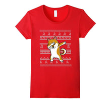 Dabbing Shiba Inu Dog Ugly Christmas Tshirt Gift for Kids