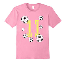 11th Birthday Soccer Fan T-Shirt for Boys and Girls