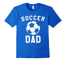 Mens Soccer Dad: Sporty Coach Fathers Day T-Shirt