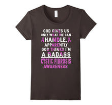God Thinks I'm a Badass Cystic Fibrosis Awareness Tshirt