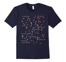 Constellations Night Sky Star Map - Astronomy TShirt