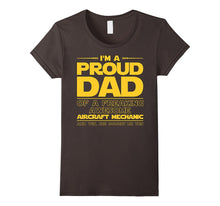 Aircraft Mechanic Dad T-Shirt Gift for Aircraft Mechanic Lov