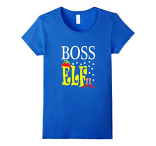 FUNNY BOSS ELF T-Shirt Ugly Christmas Sweater Tee