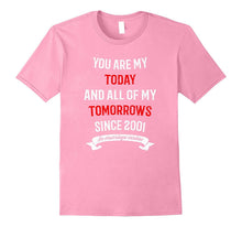 16th Wedding Anniversary T-Shirt Funny for Married in 2001