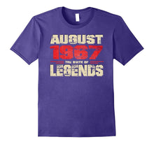 August 1967 the Birth of Legends , 50 Years Old T-Shirt