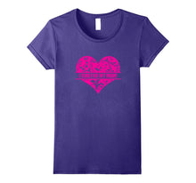 Filigree Heart I Run for My Mom T-Shirt