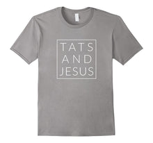 Tats and Jesus, Minimal Tattooed Christian Tshirt