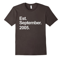 Est September 2005 Shirt Awesome 12th Birthday Gifts TShirt