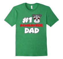 #1 Schnauzer Dad Funny Love Shirts