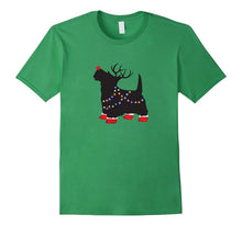Scottie Dog Christmas Pajamas Shirt Matching Santa Hat Light