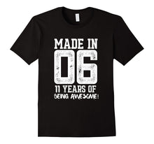 11th Birthday Shirt Gift Age 11 Year Old Boy Girl Tshirt Tee