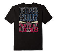 2007 OCTOBER OCT the Birth of Legends 10 Years Old Backside