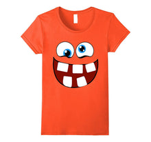 Halloween Emoji Matching Costume TShirt Crazy Face Big Mouth