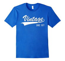 40th Birthday Gift Shirt Vintage Since 1977 40 Years Old T
