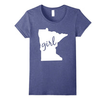 MN Girl Tee for Women and Girls Minnesota Shirt for Women