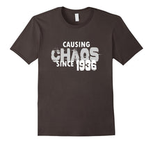 Causing Chaos Since 1936 T-Shirt 81st Birthday Gift Shirt