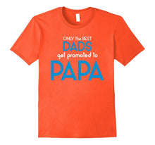 Best Dads Get Promoted to Papa T-Shirt