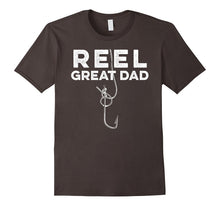 Men's Funny Pun Reel Great Dad Fisherman Fish Love Father T Shirt