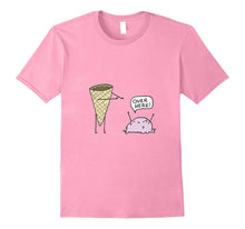 Funny and Cute Ice Cream T-Shirt - "Over Here" Shirt