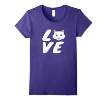 Cat Love Print TShirt Food for My Soul