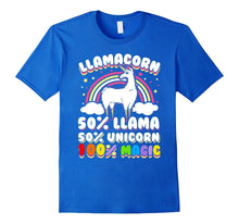 Llamacorn Shirt - Funny Unicorn Llama Shirt - 100% Magic