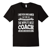 Awesome the World's Best Coach Gift T-Shirt for Coaches