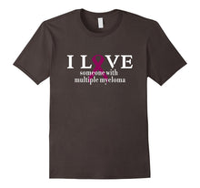 Multiple Myeloma Awareness Support Shirt Burgandy Ribbon
