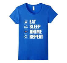Funny Manga Shirt - Eat Sleep Anime Repeat T-Shirt