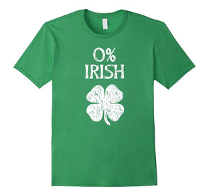 0% Irish Vintage St. Patrick Day T Shirt