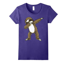 Sloth Dabbing T-Shirt Funny Animal Dab Dance Shirt Gifts Tee