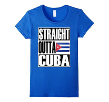 Storecastle: Straight Outta Cuba Gift Flag Pride T-Shirt