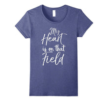 My Heart Is on That Field Shirt Vintage Fall Football Tee