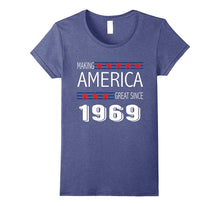 Retro Vintage 48th Birthday MAKING AMERICA GREAT SINCE 1969