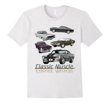 Classic Muscle Maximum Horsepower Car Logo T-Shirt