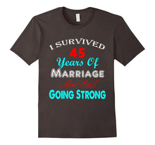 45th Wedding Anniversary Shirt Marriage Mother Father Couple
