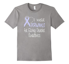 I Wear Periwinkle for Eating Disorder Awareness T-Shirt Tee