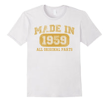 Made in 1959 T-Shirt, 58 Year Old Birthday Gift, 1959, 58th