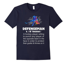 Defenseman Definition T-Shirt-Gift for Hockey Player,dad,son