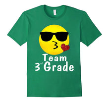 Team 3rd Grade Shirts Gifts for Teacher Emoji Hearts Love